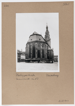 Vorschaubild Heidelberg: Heilig-Geist-Kirche, Gesamtansicht von Nordosten